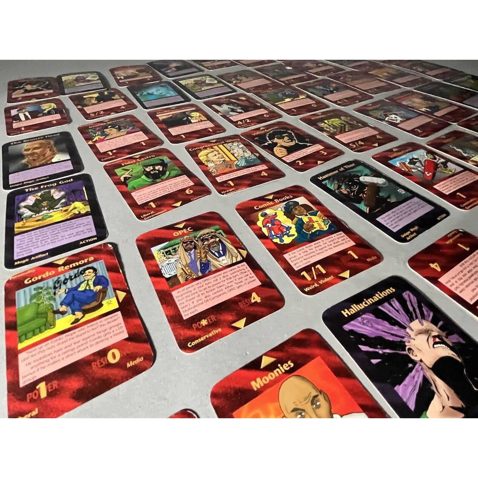 illuminati card game rare cards Illuminati Playing Cards 2 Deck Set NPCC main image 1