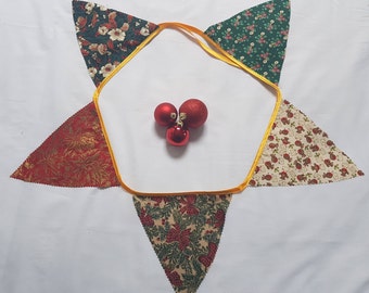 Christmas bunting, Christmas decoration, Christmas decor, Festive bunting, Festive garland, xmas bunting,