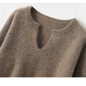 Women's pullover crafted from 100% pure cashmere image 8