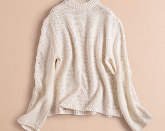 Exclusive knit sweater cashmere size s