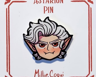 Baldurs Gate 3 Astarion Pin