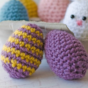 Crochet Easter Basket Pattern, Crochet Easter Eggs Pattern, Crochet Easter Egg Bunny Pattern, Easter Basket Crochet Pattern, Pattern-PDF image 4