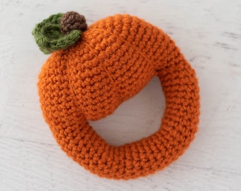 Crochet Baby Rattle_Pumpkin - pdf pattern - Crochet Rattle Pattern - Crochet Pumpkin Instant Download Pattern