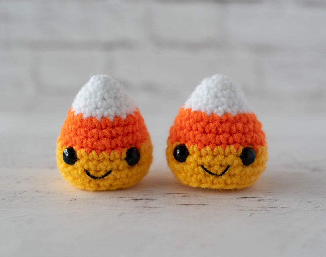 Crochet Candy Corn Pattern, PDF Pattern for a Candy Corn Amigurumi ...