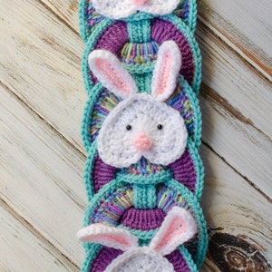 Easter Bunny CROCHET PATTERN instant download Crochet Decoration, Easter Bunny, Easter Crochet Pattern, Spring Crochet image 2