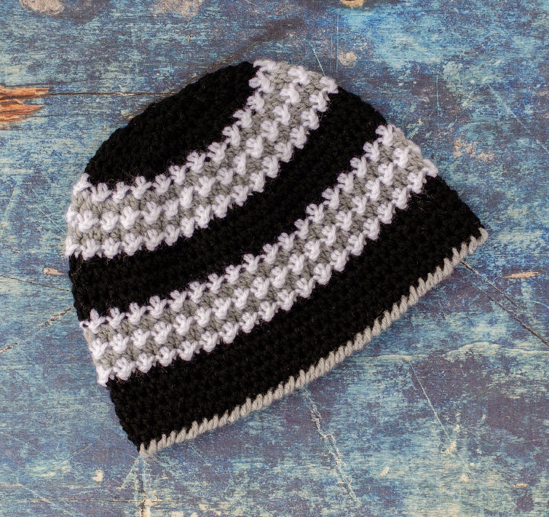 Easy Crochet Pattern-crochet Hat- WINTER WALK Beanie Hat Pattern ...