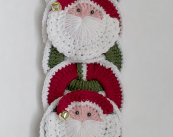 Christmas CROCHET PATTERN instant download -  Santa Wall Hanging, Wall Decor, Christmas Decoration