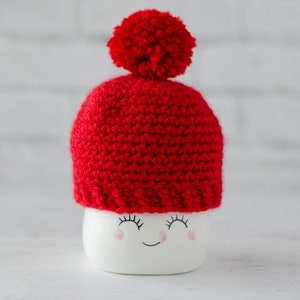 Crochet Marshmallow Mug Hat Pattern, PDF Pattern for hat for your Marshmallow Mug,  INSTANT Download Pattern PDF