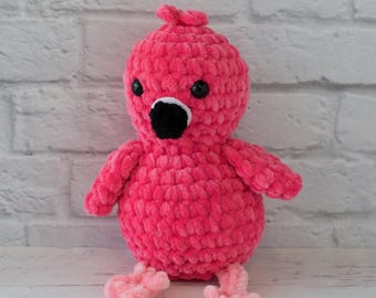 Flamingo Crochet Pattern, Amigurumi Flamingo Pattern, PDF Instant Download, Crochet Pattern, Crochet Plushie, Bird Crochet Pattern