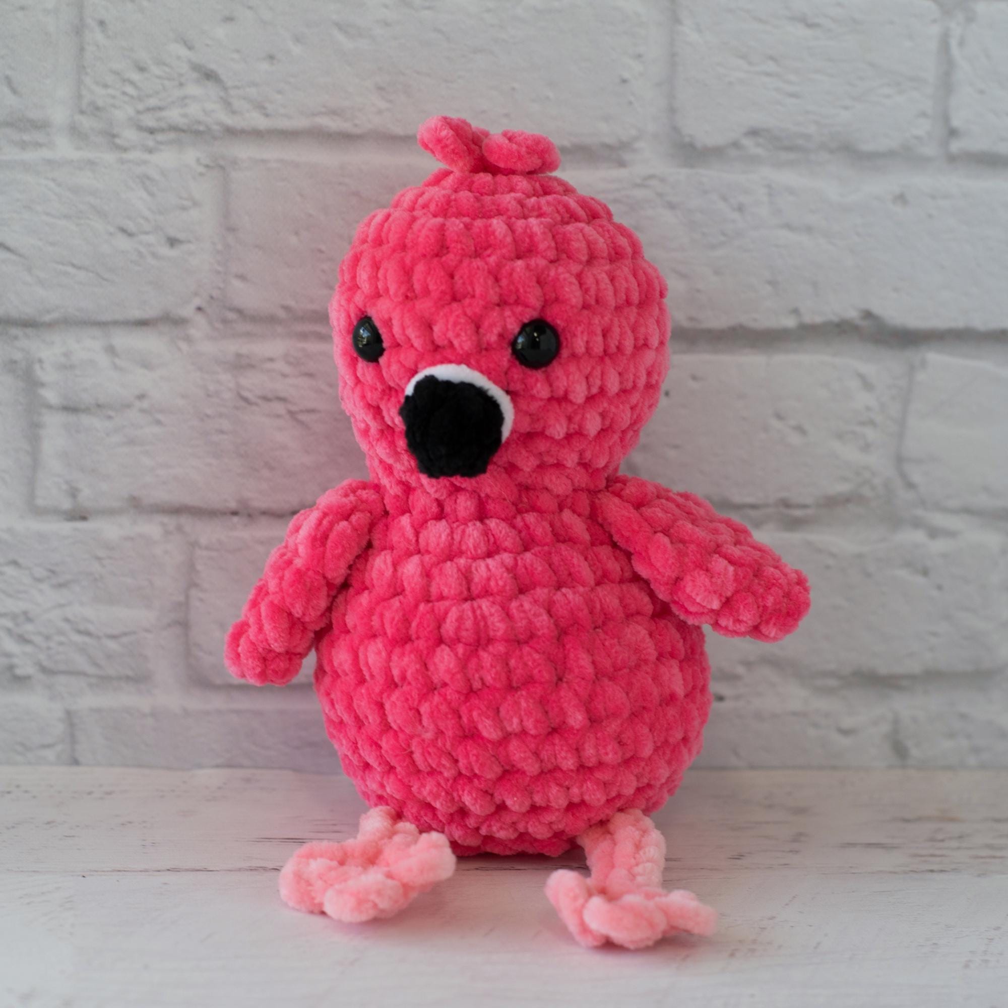 Floyd The Flamingo Bulky Yarn Pattern