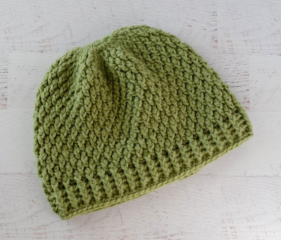 Crochet Hat Pattern Alpine Stitch 