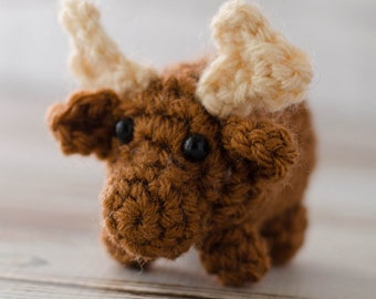 Moose Amigurumi Pattern - pdf pattern - Crochet Pattern - Crochet Moose Pattern - Moose Pattern - Moose Instant Download Pattern