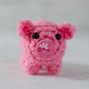 Pig Amigurumi Pattern - pdf pattern - Crochet Pattern - Crochet Pig Pattern - Pig Pattern - PIg Instant Download Pattern