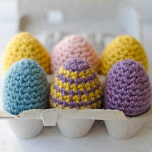 Crochet Easter Basket Pattern, Crochet Easter Eggs Pattern, Crochet Easter Egg Bunny Pattern, Easter Basket Crochet Pattern, Pattern-PDF image 3