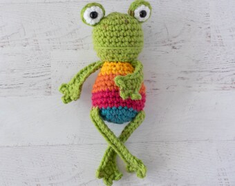 Crochet Frog Pattern - Remington the Frog Crochet Pattern PDF