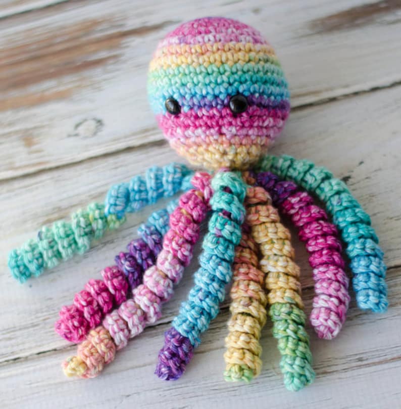 Octopus Amigurumi Pattern pdf pattern Crochet Pattern Crochet Octopus Pattern Octopus Pattern Octopus Instant Download Pattern image 1