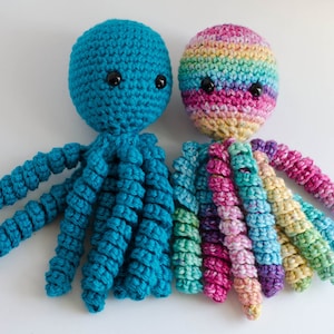 Octopus Amigurumi Pattern pdf pattern Crochet Pattern Crochet Octopus Pattern Octopus Pattern Octopus Instant Download Pattern image 2