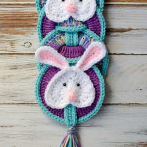 Easter Bunny CROCHET PATTERN instant download Crochet Decoration, Easter Bunny, Easter Crochet Pattern, Spring Crochet image 4