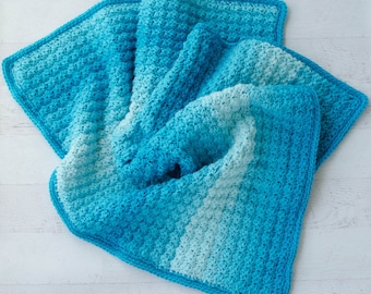 Crochet Sedge Stitch Baby Afghan Pattern PDF Instant Digital Download Crochet Baby Afghan Blanket