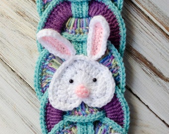Easter Bunny CROCHET PATTERN instant download -  Crochet Decoration, Easter Bunny, Easter Crochet Pattern, Spring Crochet