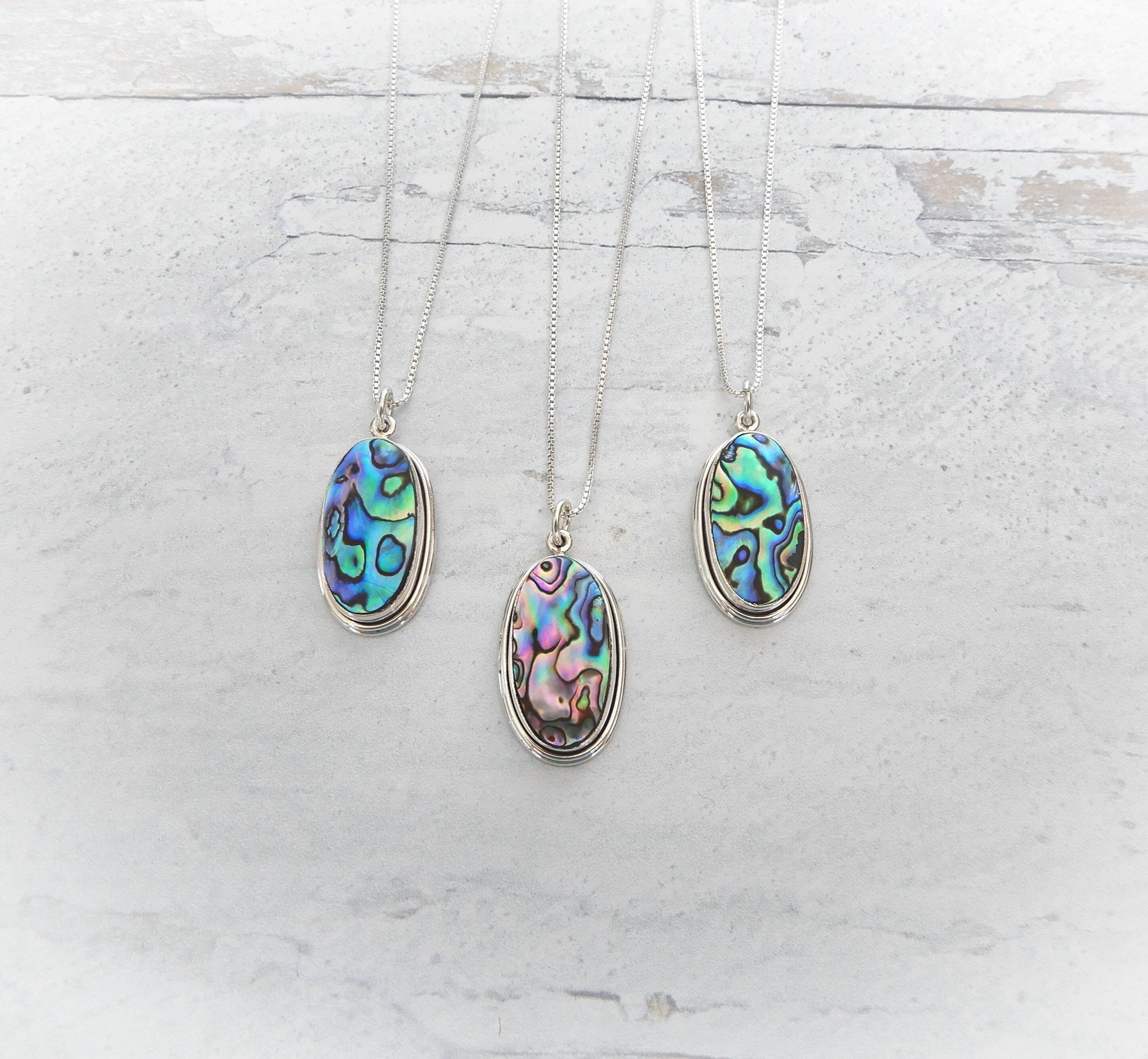 Paua Shell Necklace Abalone Shell 