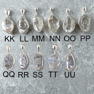 Herkimer Diamond Necklace Sterling Silver • Herkimer Pendant • Genuine Herkimer Diamond • Sterling Diamond • April Birthstone • Great Gift image 10