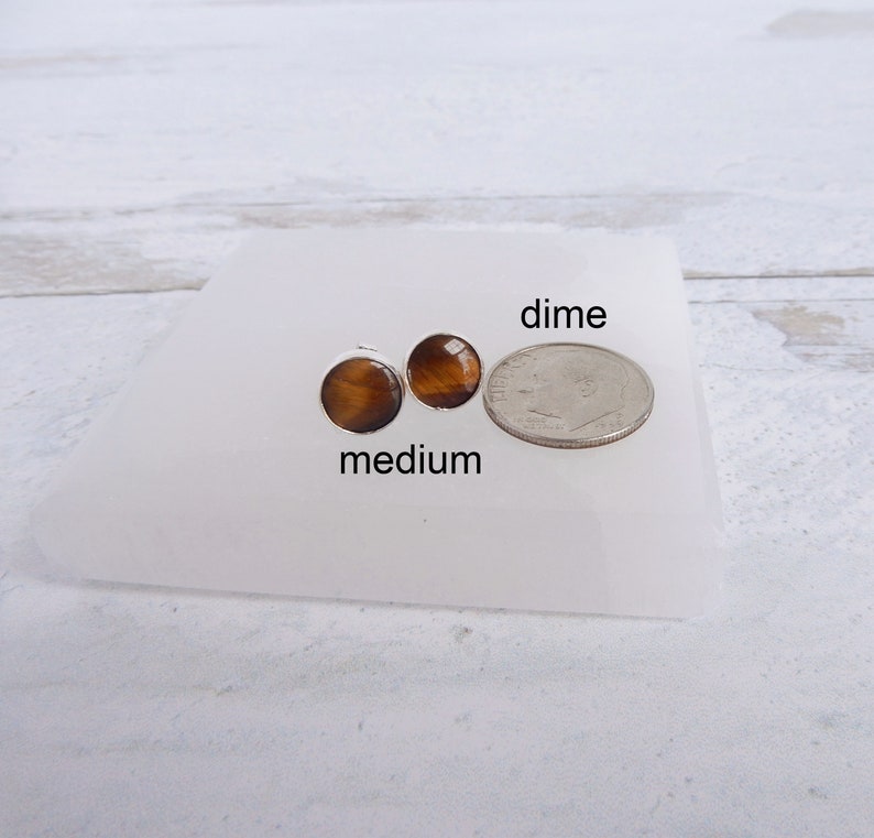 Miki Tiger Eye Earrings