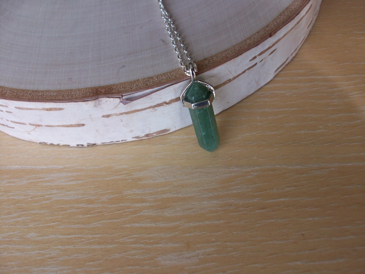 Constance Necklace  in Green Aventurine main image 1