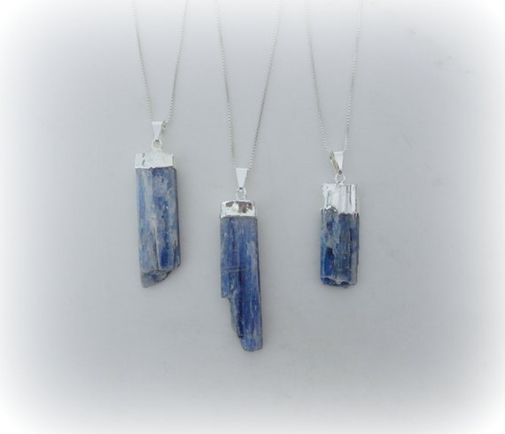 Buy Blue Kyanite Necklace Online in India - Etsy