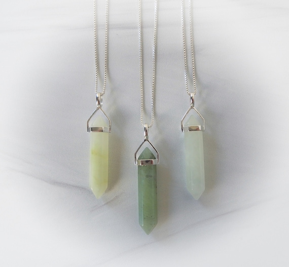 Ayla Necklace (jade stone) – S t a r l i t e