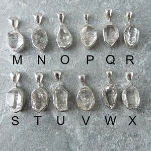 Herkimer Diamond Necklace Sterling Silver • Herkimer Pendant • Genuine Herkimer Diamond • Sterling Diamond • April Birthstone • Great Gift image 6