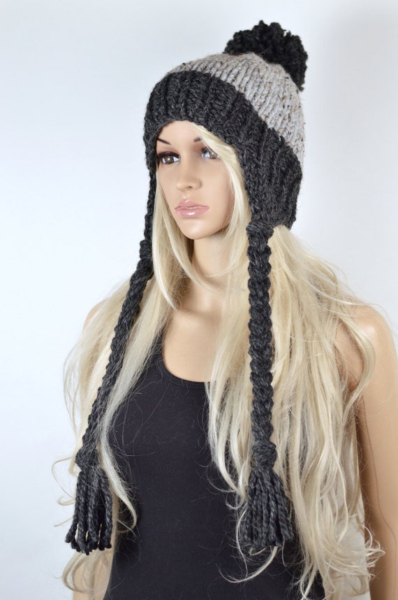 winter pom hat
