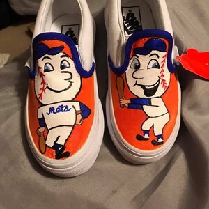 Hand painted Adult slip ons image 10