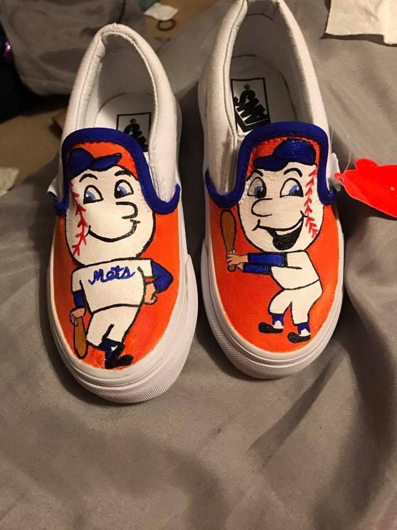 Hand painted Adult slip ons image 10