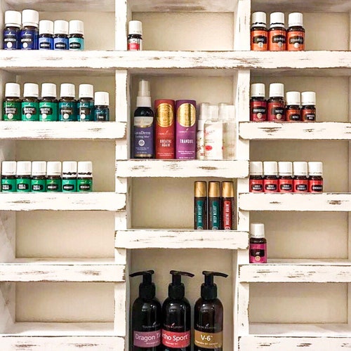 Essential Oil Shelf Nail Polish Organizer Nail Polish Rack Etsy