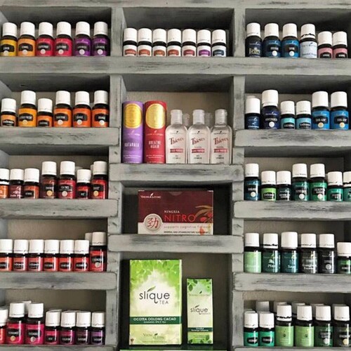 Essential Oil Shelf Oil Rack Nail Polish Storage Apothecary Etsy