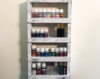 Essential oil shelf, essential oil display, oil storage, oil rack, wood shelf, hanging shelf, nail polish shelf, nail polish holder, gift