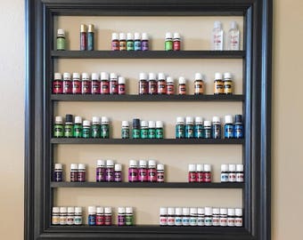 Nail Polish Rack, nail polish shelf, Essential Oils Shelf, wall decor, oil storage, essential oils holder, hanging shelf, wood shelf