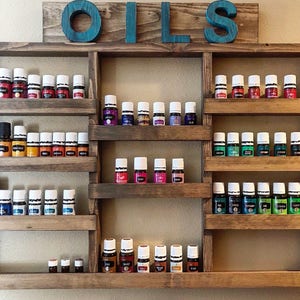 Essential oil shelf, Essential oil Storage, EO storage, Essential Oil rack, Essential Oil Display, apothecary cabinet, hanging shelf