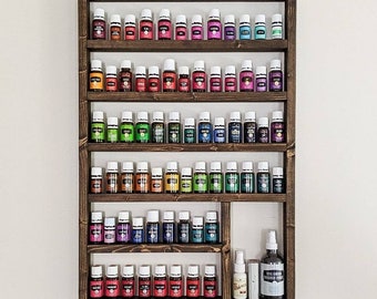 Essential oil shelf, essential oil display, oil storage, oil rack, wood shelf, hanging shelf, nail polish shelf, nail polish holder