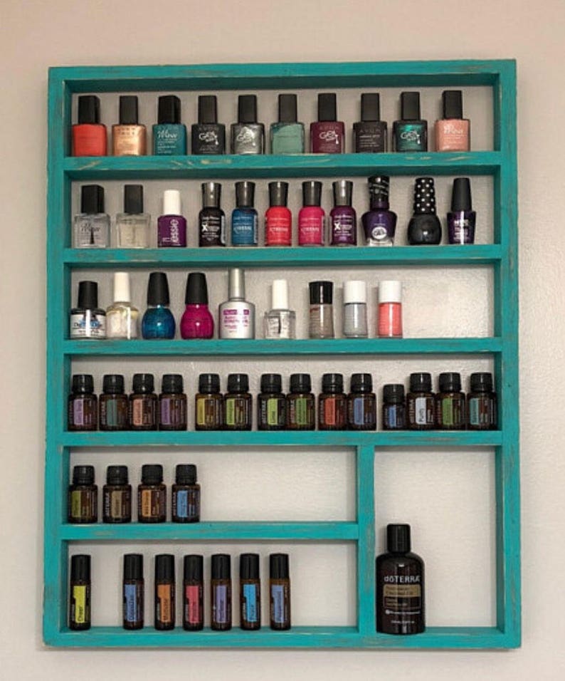 Essential Oil Shelf Essential Oil Display Oil Storage Oil Etsy