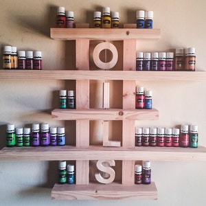 Oil storage, essential oil rack, Essential Oil Shelf, housewarming gift, oil rack, essential oil storage, hanging shelf, oil display
