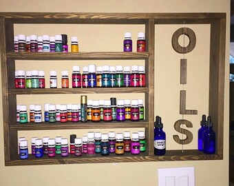 Essential oil shelf,  essential oil storage, wood Shelf, essential oil rack, hanging wall shelf, housewarming gift, oil holder