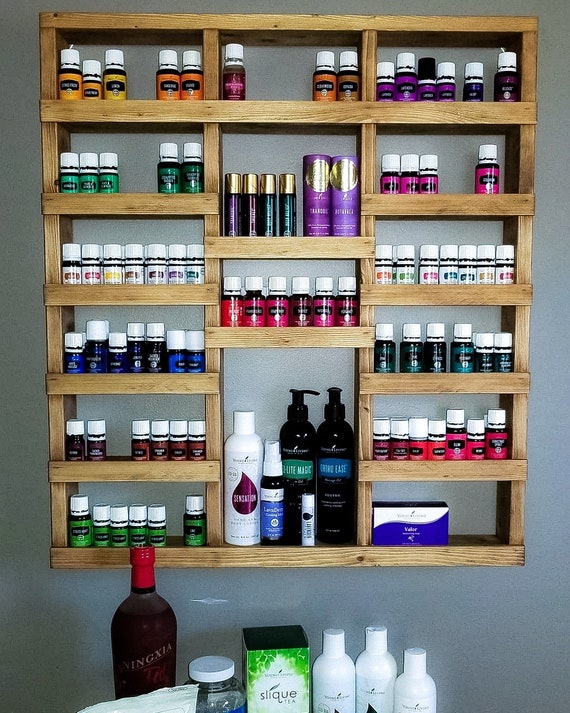 Essential Oil Shelf, Essential Oil Display, Oil Storage, Oil Rack, Wood  Shelf, Hanging Shelf, Nail Polish Shelf, Nail Polish Holder, Gift 