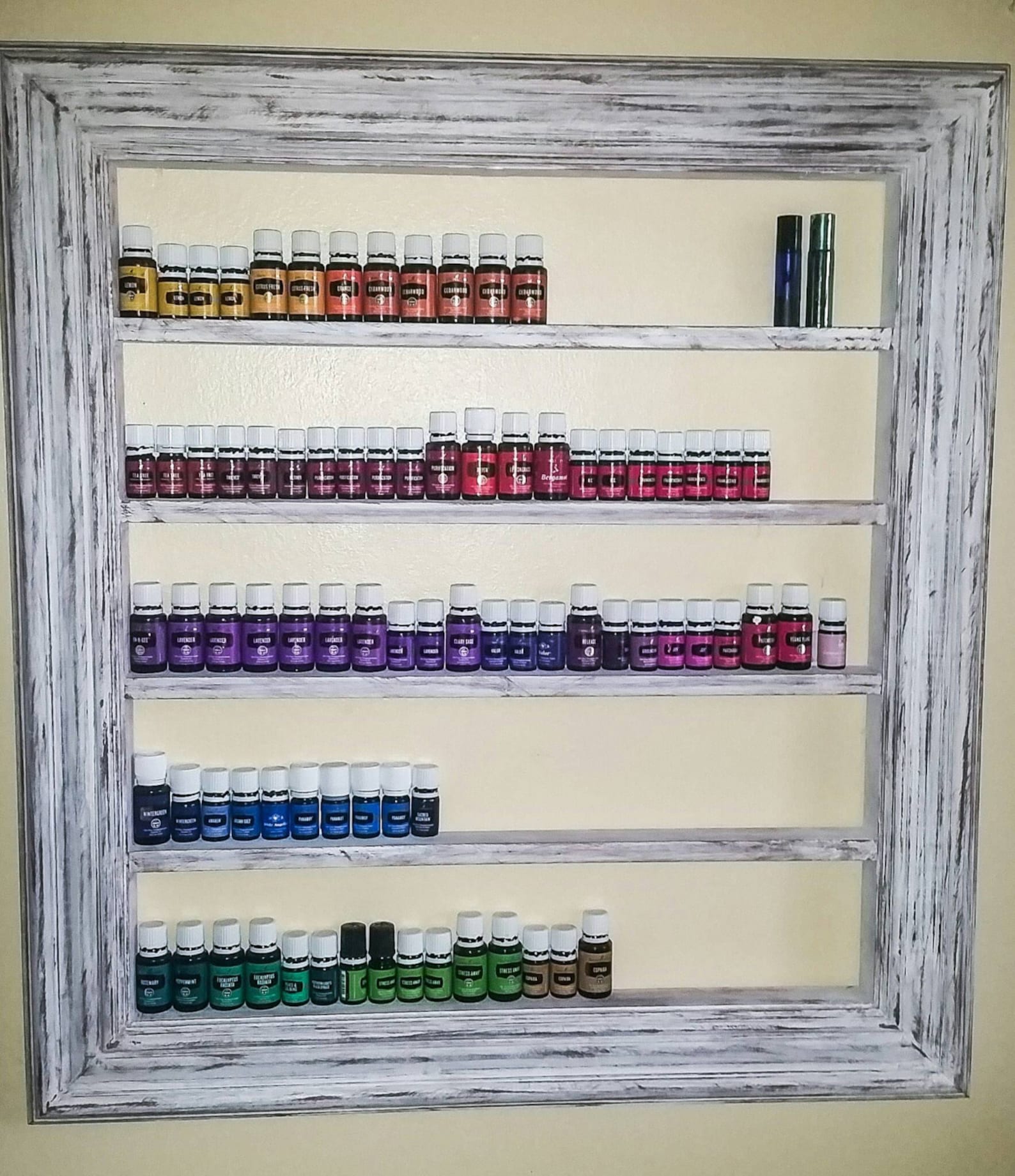 Nail polish shelf nail polish rack oil shelf oil storage | Etsy