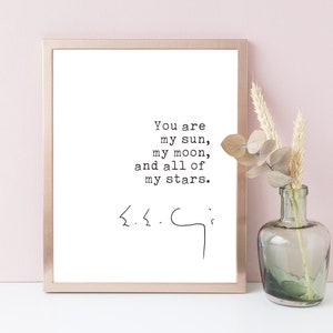 EE Cummings Quote, Motivation Poster, digital download print, Inspirational Motivational Print, ee cummings Quotes, love quote print