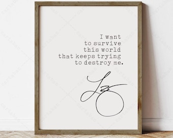 Leigh Bardugo Ninth House Quote, Book Lover Gift, digital download