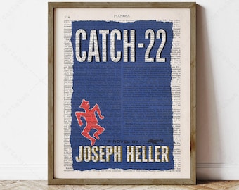 Catch-22 Poster: Joseph Heller Book Cover Print - Etsy