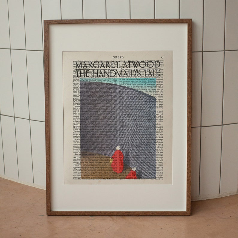 The Handmaid's Tale Art, Book Cover Design (instant Digital Download ...