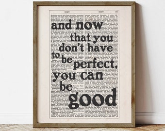 East of Eden Quote, John Steinbeck Wall Art Gifts (instant digital download)